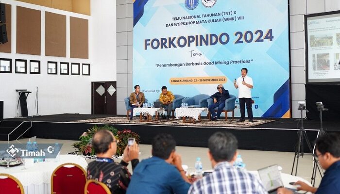Direktur Utama PT Timah Tbk Tegaskan Komitmen Perusahaan dalam Implementasikan Good Mining Practices di TNT X dan WMK VIII Forkopindo 2024