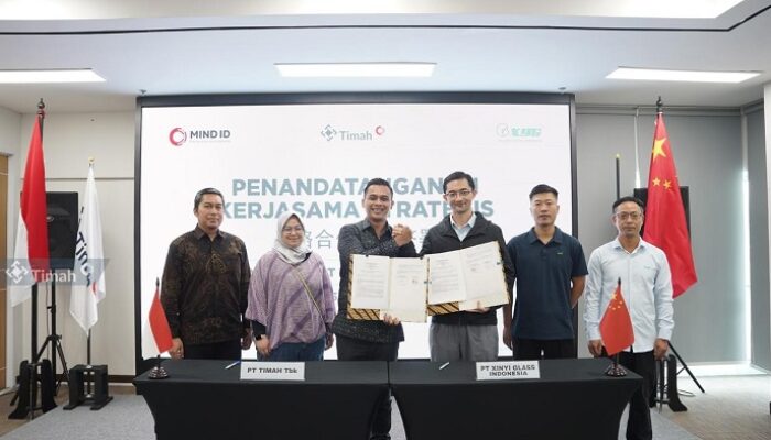Dukung “Asta Cita” Hilirisasi, PT TIMAH Tbk dan XINYI GLASS INDONESIA KOLABORASI