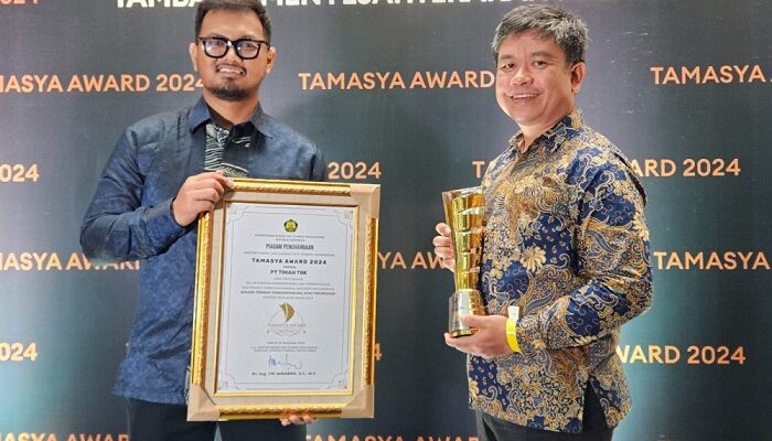 Sukses Laksanakan Program PPM, PT TIMAH Diganjar Penghargaan Tamasya Award 2024