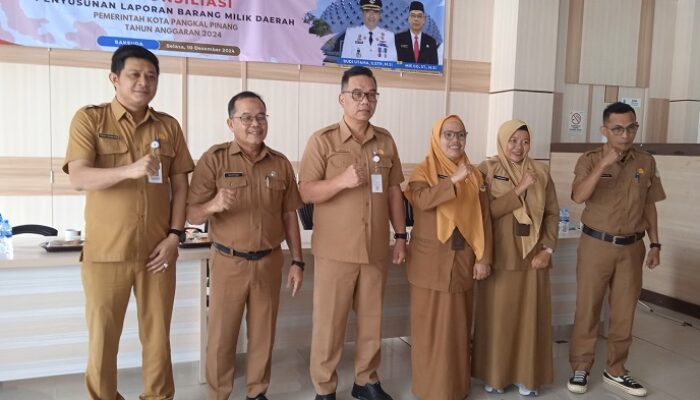 Pemkot Pangkalpinang Rekonsiliasi Laporan Barang Milik Daerah