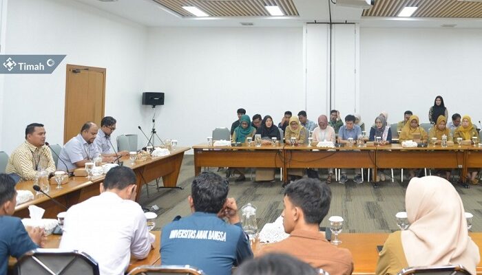 TINS Terima Galery Investasi & Visit Emiten BEI kantor Perwakilan Bangka Belitung