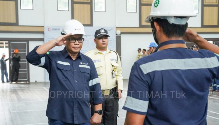 Komitmen K3, PT Timah Gelar Apel Akbar K3 Nasional
