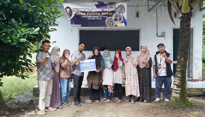 Kelompok UMKM Mandiri Puding Besar Terima Bantuan PT Timah, Bisa Tingkatkan Alat Produksi Usaha 