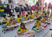 Honda Babel Gelar Lomba Mewarnai Bersama TK Tunas Bangsa