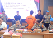 Polresta Pangkalpinang Amankan Bandar Narkoba dengan Barang Bukti Ganja 14 Kilogram