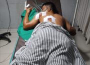 Ditikam Keponakan Mantan Istri, Ramdan Dilarikan Ke Rumah Sakit