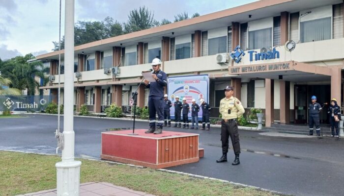 Gelar Apel K3, PT Timah Ajak Karyawan Prioritaskan Keselamatan