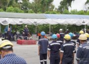 Keseruan Peringatan Bulan K3 Nasional 2025 di PT Timah Area Bangka Utara, Gelar Apel Hingga Bagi Sembako untuk Masyarakat 