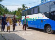 Kolaborasi PT Timah dan GP Ansor, Hadirkan Mobil Sehat dan Sembako Bagi Masyarakat di Wilayah Pesisir 