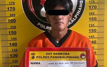 Sat Res Narkoba Polresta Pangkalpinang Tangkap Buruh Harian Lepas Terkait Kasus Narkotika Jenis Sabu