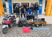 Tim 1 Buser Naga Polresta Pangkalpinang Berhasil Tangkap Residivis Pelaku Pencurian di Enam Lokasi Berbeda