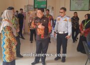 Pj Wako Unu Ibnudin Pantau Pelaksanaan Launching Program Cek Kesehatan Gratis