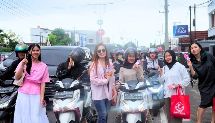 Honda Babel Merayakan Valentine dengan Kejutan Manis untuk Ratusan Konsumen Setia