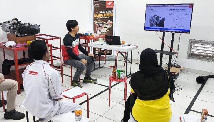 Jelang Kontes Festival Vokasi Satu Hati Tingkat Nasional 2025, Honda babel Beri Pembekalan Penuh ke Guru dan Siswa Terpilih