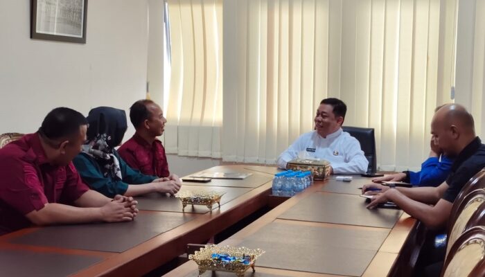 Pj Wali Kota Pangkalpinang, Unu Ibnudin, Terima Audiensi Bapas Kelas I Pangkalpinang Bahas Pemakaian Destar Point