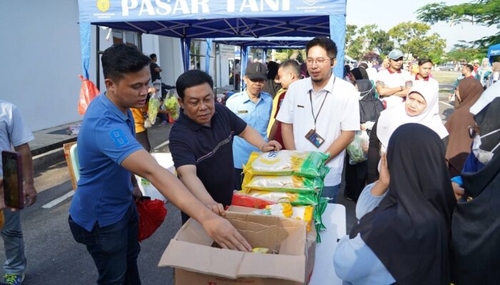 Senam Massal dan Pasar Murah Pemkot Pangkalpinang
