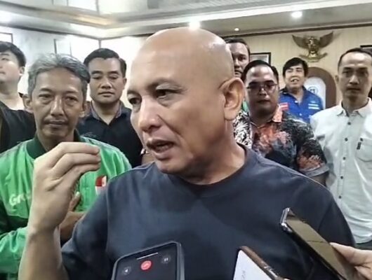 Perwakilan Pengemudi Ojek Online dan URC-PGK Datangi DPRD Babel Bahas Tarif Dasar dan Aplikasi Beta