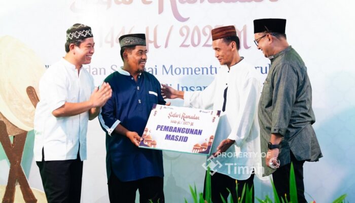 Masjid Al Hidayah Tegal Rejo Kembali Terima Bantuan, Ketua Masjid Apresiasi Peran PT Timah Dalam Membantu Rumah Ibadah