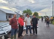 Hujan Lebat Disertai Angin Kencang Terjang Kecamatan Gantung Beltim