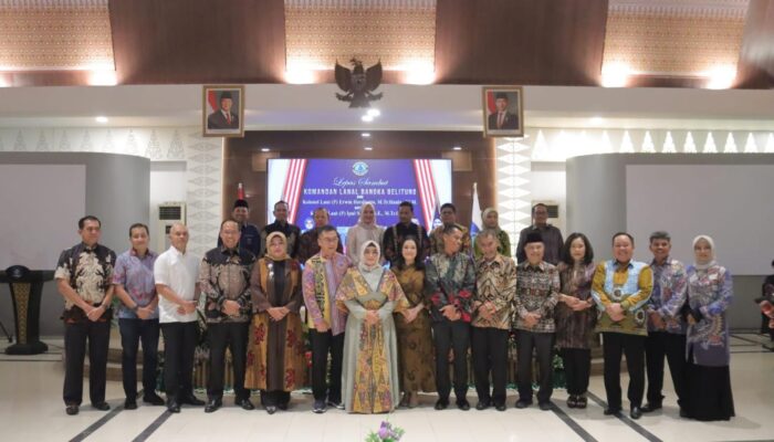 Kolonel Laut Ipul Saepul Resmi Jabat Danlanal Kep. Babel, Gantikan Kolonel Erwin Herdianto