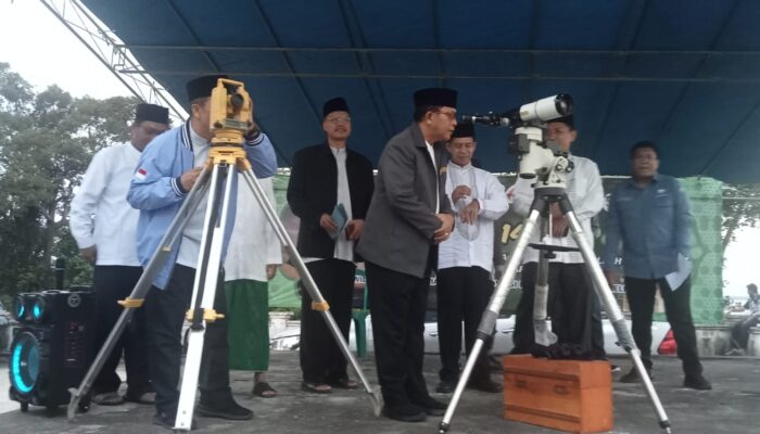 Pemantauan Hilal di Pantai Tanjung Raya, Hilal Tidak Terlihat