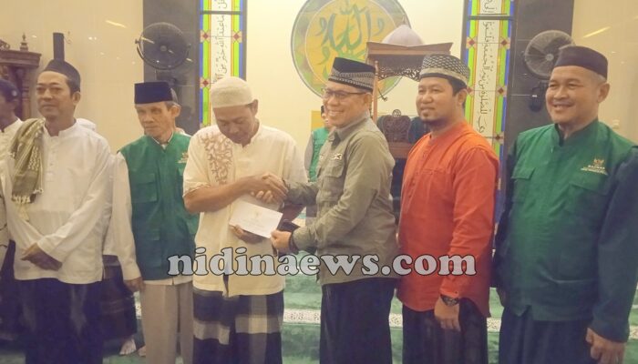 Asisten Pemerintahan & Kesra Hadiri Safari Ramadhan Baznas Kota Pangkalpinang