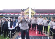 Kapolda Babel Pimpin Apel Gabungan Polres Bateng dan Basel, Tekankan Pentingnya Pelayanan dan Empati ke Masyarakat
