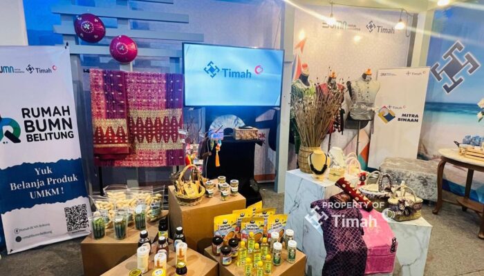 Promosikan Produk UMKM Lewat Pameran, Inisiatif PT Timah Tingkatkan Daya Saing UMKM 