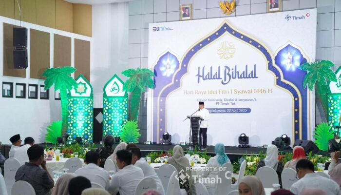 Merajut Kebersamaan, PT Timah Gelar Halal Bihalal Bersama Karyawan