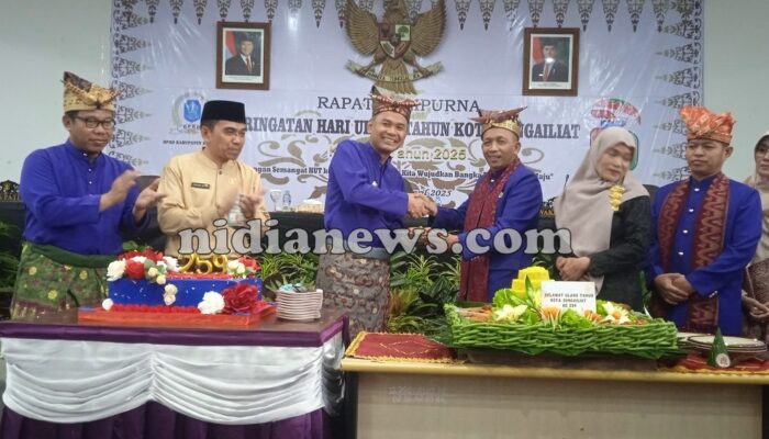 DPRD Bangka Gelar Rapat Paripurna Peringati HUT ke-259 Kota Sungailiat