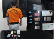 Polda Babel Tangkap Pria di Bangka Tengah, Simpan Puluhan Butir Ekstasi dan Sabu