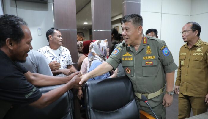 Masyarakat Desa Beriga Didampingi Bupati dan Forkopimda Temui Gubernur Babel, Tuntut Pencabutan IUP