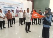 370 Calon Jemaah Haji Kloter 7 Embarkasi Palembang Dilepas dari Asrama Haji Babel