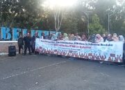 Aksi Solidaritas P3K Universitas Bangka Belitung  Tuntut Alih Status PNS