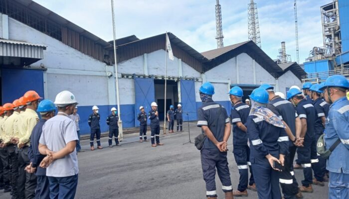 Komitmen Implementasikan K3, PT Timah Rutin Gelar Apel K3 di Wilayah Operasional 