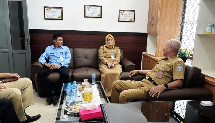 Wagub Babel Hellyana Tinjau Kinerja Samsat Bangka Barat, Apresiasi Tren Positif Penerimaan Pajak