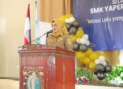 Wagub Hellyana Hadiri Wisuda SMK YAPERBEL 2 Tanjung Pandan, Tegaskan Komitmen Majukan Pendidikan