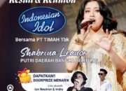 Dukung Shabrina Leanor jadi Juara Indonesia Idol, PT Timah Gelar Nobar di Tiga Kabupaten/Kota di Babel 