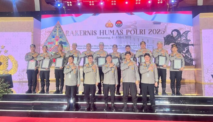 Bidhumas Polda Babel Raih Penghargaan Keaktifan Pengiriman Berita SPIT-Mediahub Zona 2