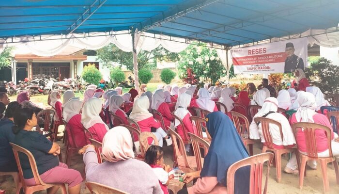Pelayanan Kesehatan dan Pendidikan Jadi Aspirasi Utama Warga Saat Reses H. Taufik Mardin di Paal Satu