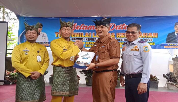 Akhmad Subekty Wakili Pj Wali Kota Pangkalpinang di Lomba Kelurahan Tingkat Provinsi