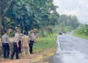 Direktur Lalu Lintas Polda Babel Tinjau Lokasi Rawan Kecelakaan di Jalan Pangkalpinang-Mentok