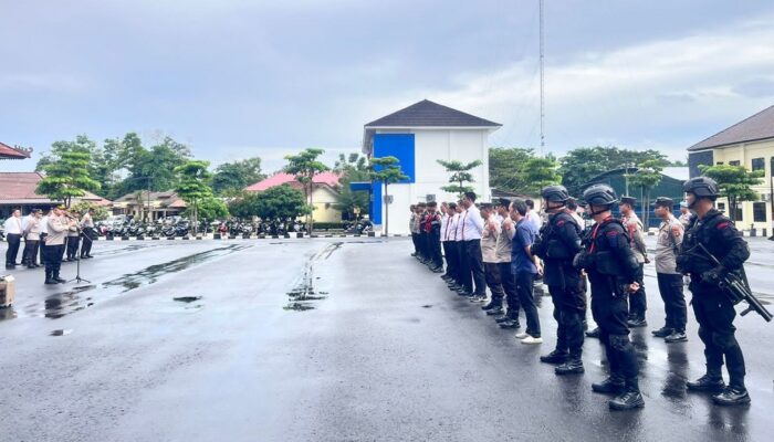 Karo Ops Polda Babel Tegaskan Personel Laksanakan Tugas Maksimal dalam Operasi Pekat II Menumbing 2025