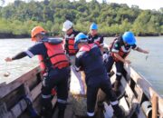 Jaga Ekosistem Pesisir dan Tingkatkan Ekonomi Masyarakat, PT Timah Kembali Restocking Ratusan Kepiting Bakau di Perairan Kundur 