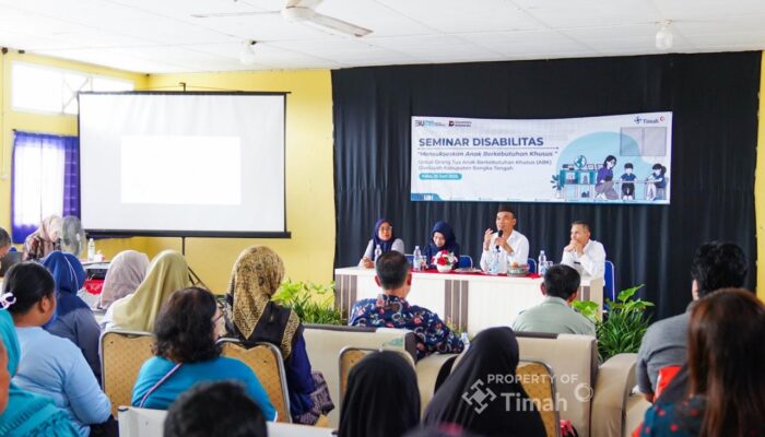 Peduli Disabilitas, PT Timah Gelar Seminar Mensukseskan Anak Berkebutuhan Khsusus Bagi Orang Tua Siswa SLBN Koba