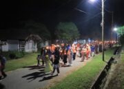 Peringati Tahun Baru Islam, PT Timah Ikut Lestarikan Tradisi Pawai Obor Masjid Al Inayah Kundur 