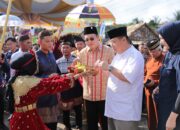 Gubernur Babel Hadiri Pesta Adat “Panggil” ke-80 di Desa Kacung, Wujudkan Komitmen Pelestarian Budaya Lokal