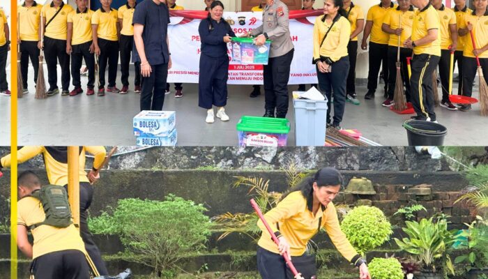 Polda Babel Gelar Bakti Sosial Religi Sambut HUT Bhayangkara ke-79, Sentuh Lima Tempat Ibadah di Pangkalpinang