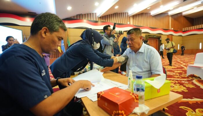 Jelang Retreat Kepala Daerah, Gubernur Hidayat Arsani Jalani Pemeriksaan Kesehatan di BPSDM Kemendagri