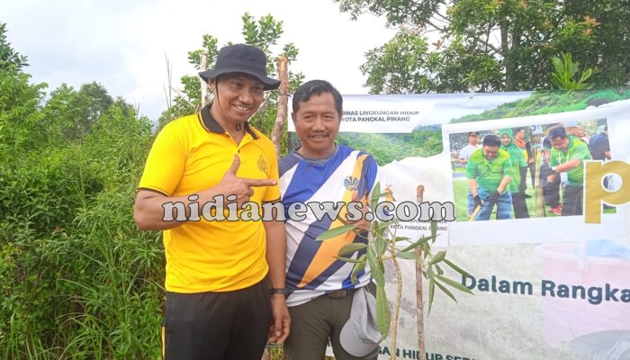 Peringati Hari Lingkungan Hidup Sedunia 2025, DLH Pangkalpinang Tanam 150 Pohon dan Galakkan Aksi Kurangi Sampah Plastik